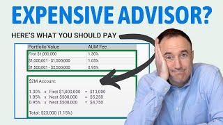 How Much Should A Financial Advisor Cost?