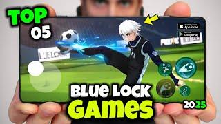 Top 05 BLUE LOCK Games for Android And IOS In 2024 | OFFline, High Graphics 