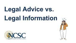 Understanding Court Help: Legal Information vs. Legal Advice