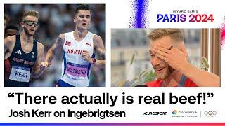 "We don't like each other" - Josh Kerr on Jakob Ingebrigtsen  | #Paris2024 #Olympics