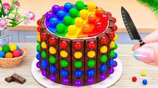 KITKAT Rainbow Pop It Cake  1000+ So Yummy Miniature Cake Recipe Ideas  Mini Wonderful