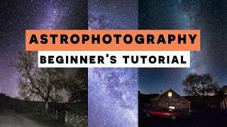 How to SHOOT Astrophotography (For Beginners)