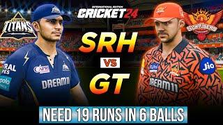 Gill and Head Next Level Batting | GT vs SRH Highlights - Cricket 24 Gameplay PS5