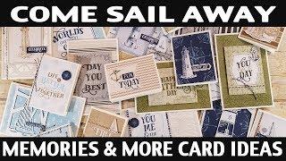 Stamping Jill - Come Sail Away Memories & More Card Ideas