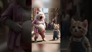 Cutecat pregnant sad story video #shortvideo #viral Saqib vlogS 0 