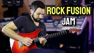 ROCK FUSION JAM | Cameron Allen - Rock Fusion Guitar Solo