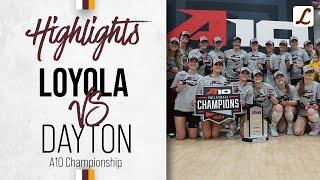 Loyola vs. Dayton | A10 Championship | Women's Volleyball | Cinematic Highlights