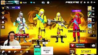 King Seby se joacă Free Fire Cu Busu!Push la BR Rank!