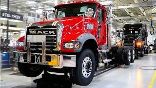 MACK Truck Factory[USA] 2024: Manufacturing American Mack trucks {Step by step}