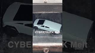 CYBERTRUCK   MELT by W2M #asmr #shorts #tesla #cybertruck