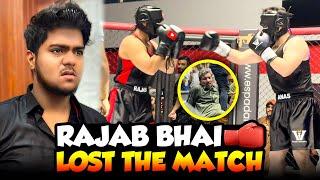 Rajab bahi vs anas Ali fight| full protocol k sath gy Rajab bahi har gy| Abu key tabiyat khrb ho