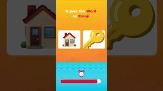  Guess the Word by Emoji!  | Fun Quiz Challenge 