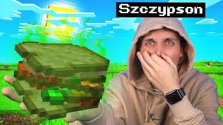 To jest NAJBARDZIEJ OBRZYDLIWA Kanapka w Minecraft