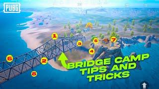 Best Tips and Tricks for BRIDGE | tips for bridge camp vs bridge block | PUBG MOBILE