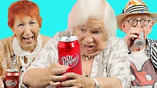 Senioren probieren DR PEPPER zum ersten Mal | Oma Geht Steil 