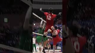 What A Play  #epicvolleyball #volleyballworld #volleyball