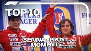 Top 10 Moments In Ayrton Senna And Alain Prost's Rivalry