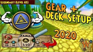 Wizard101: Legendary (60) Myth Gear + Deck Setup 2020