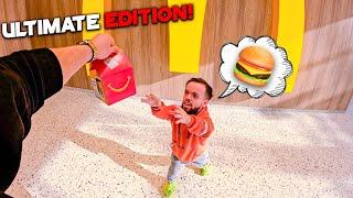 Little Sneaky Thief Stole My Food!  Ultimate Edition! (Funny in REAL LIFE)