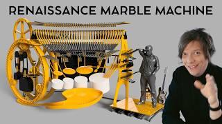 Marble Machine Inspired by Leonardo Da Vinci