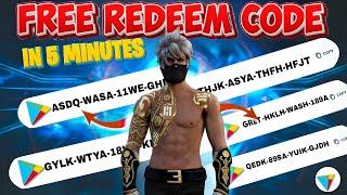 JUST IN 5 MINUTE FREE GOOGLE PLAY REDEEM CODE  | FREE REDEEM CODE APP | FREE FIRE REDEEM CODE