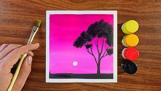 Easy watercolor painting for beginners | watercolor drawing | Painting