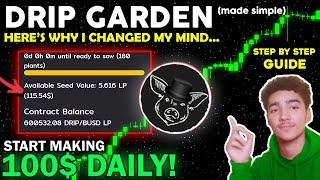 I changed my mind about Drip Garden... Turn 100$ into 5000$ | Animal Farm (Made Simple) Explained