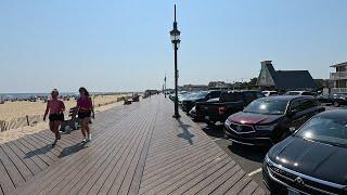 ⁴ᴷ⁶⁰ Walking tour of Belmar, New Jersey