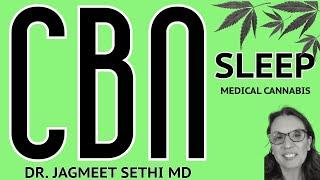 CBN in Cannabis Helps Sleep