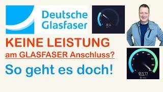 Deutsche Glasfaser: Tipps zur Behebung von Geschwindigkeitsproblemen!