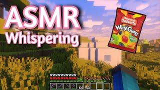 ASMR Gaming | MINECRAFT SURVIVAL EATING WINEGUMS (136) | Keyboard/Mouse Sounds 