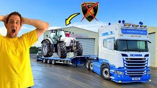 COLLECTING A LAMBORGHINI TRACTOR WITH SHAUN | #truckertim