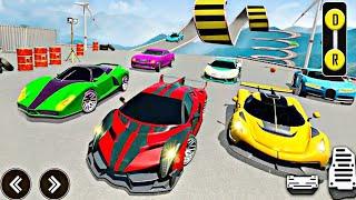 Superhero Team Car Mega Ramp Fun Driving - Multiple Car Wala Game - Android Gameplay