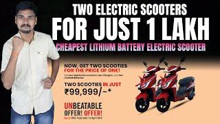 Two Electric Scooters for Just 1 Lakh! Komaki X3 Electric Scooter - EV Bro