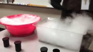 Fun with dry ice