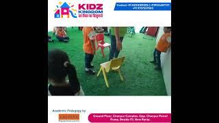 #kidzkingdom presents nursery chaos and little bit of strength with fun #musicalchairgame