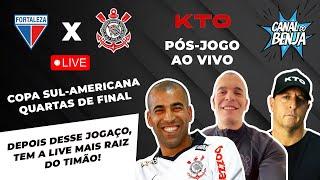  AO VIVO | PÓS-JOGO FORTALEZA 0 X 2 CORINTHIANS - COPA SUL-AMERICANA 2024