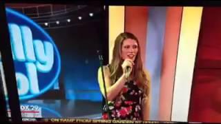 Erin Doherty on Philly Idol at FOX29 news station