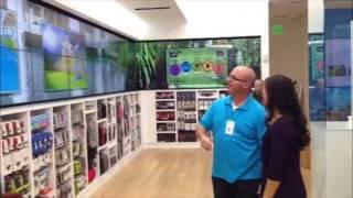 Video-Gaming Wall at Salt Lake City Microsoft Store