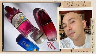 Shiseido Skin Care Review - The Ultimune Serum, Benefiance Eye Cream, & Eudermine Removing Lotion!