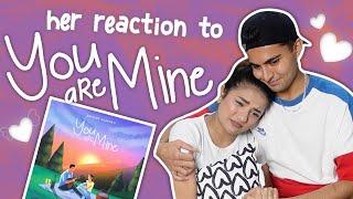 My first song for my girlfriend and this how she reacted "PRICELESS"|YOU ARE MINE