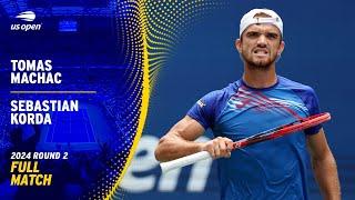 Tomas Machac vs. Sebastian Korda Full Match | 2024 US Open Round 2