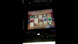 Slot machine pays out!