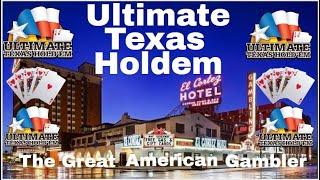 Ultimate Texas Holdem From The El Cortez Casino in Las Vegas, Nevada! Take The Money and Run!