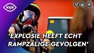 Rotterdammers ZONDER STROOM door BRAND in elektriciteitsgebouw | Als de Brandweer | KIJK