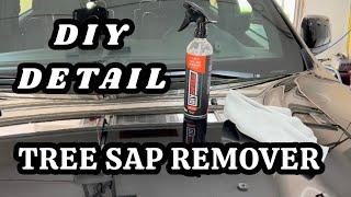 DIY DETAIL Tree Sap Remover demonstration