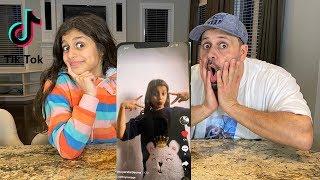 Reacting to my 10 year old Daughter's TIKTOK