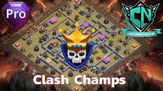  Clash Champs VS Sista Petty BASE | Pro BASE | Nepal cup | Clash of Clans