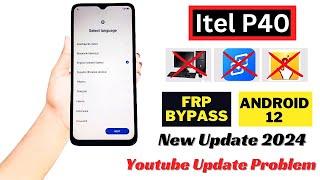 Itel P40 FRP Bypass Android 12 | Itel (P662L) Google Account Bypass Without Pc 100% Working Method