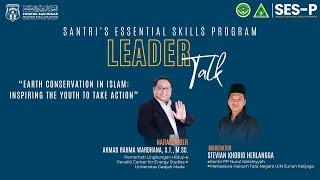 (LIVE) SES-Program Leaders Talk - “Earth Conservation in Islam:Inspiring the Youth to Take Action”